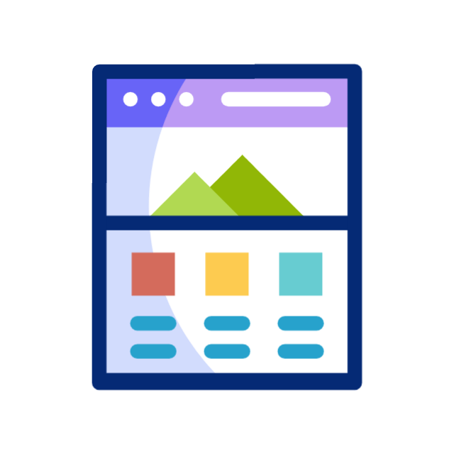 Página web de difusión